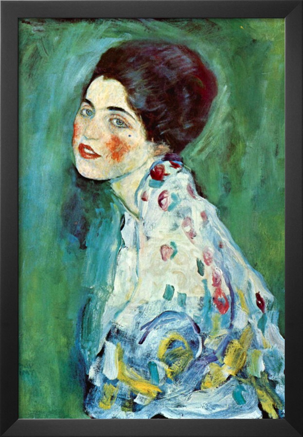 Portrait of a Lady - Gustav Klimt Paintings